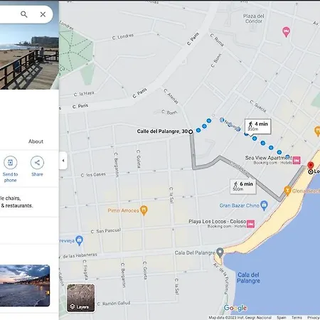 Apartamento Cozy 350 Meters From The Beach.